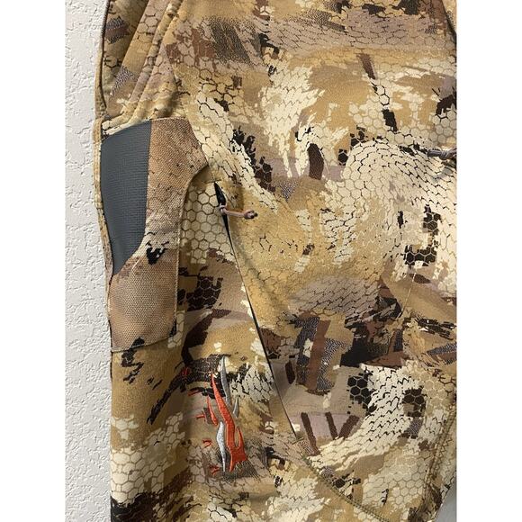 NEW Sitka Grinder Pant Softshell Hunting Hiking Pants Camo Waterfowl Men 33 Tall - Picture 3 of 10